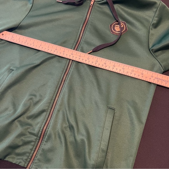 Rocawear Green Zip Up Hoodie Small Streetwear Jacket Unisex Y2K - Picture 6 of 12